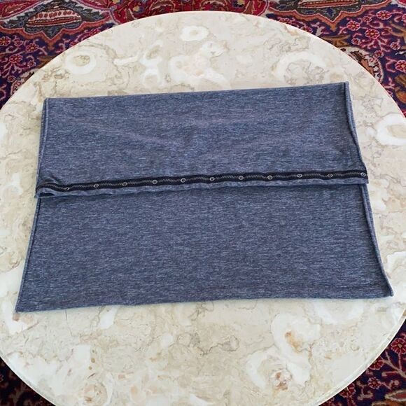 Lululemon Vinyasa Scarf Wrap Heathered Black Rulu - Picture 5 of 8